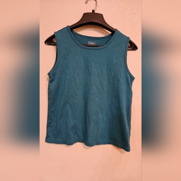 L.L. Bean Tops - L.L.Bean Teal Tank Top